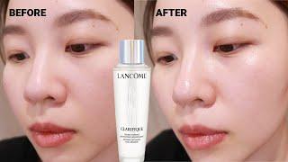 蘭蔻極光水, 改善粗糙黯沉超有感！一個月立即見效 ｜Lancome Clarifique Essence | Sarah Huang Style