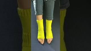 Вязаные йога носки от #knitboutiquemd #knitting #вязаныеноски #вязаныеизделия