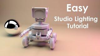 AutoDesk Maya Quick and Easy Studio Lighting Tutorial