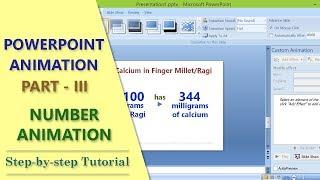 PowerPoint Animation | Create a Counter or Timer Effect | Step-by-Step Tutorial