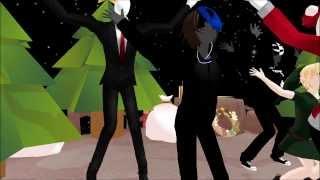 MMD Jingle Bells Dance Creepypasta! (x-mas special + DL link's)