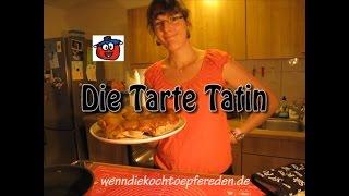 Tarte tatin : französischer Apfelkuchen mit Karamell