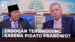 Erdogan Walk out Saat Prabowo Pidato di KTT D-8