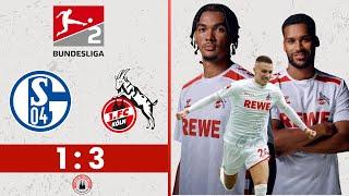 FC Schalke 04 - 1. FC Köln 1:3 (0:2) | Endlich Damion Downs | 2. Bundesliga, 4. Spieltag