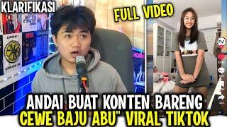 VIRAL ANDAI BUAT KONTEN BARENG!!! CEWEK BAJU ABU ABU VIRAL TIKTOK