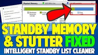 How to Fix Standby Memory, FPS and INPUT LAG with Intelligent Standby List Cleaner (ISLC) Tutorial