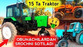 15-oktabr, 2021  Traktor Narxlari 2021 T40 , T28,  MTZ80 , Belarus 82.1 Barchasidan Bor \ DEHQONDAN