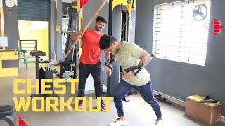 Chest workout   (POWER FITNESS CLUB)