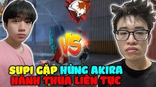 FREE FIRE | SUPI KHIẾN HÙNG AKIRA BẤT LỰC TỤT RANK THUA LIÊN TỤC KHI BẤT NGỜ GẶP NHAU VÀ CÁI KẾT !!!