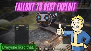 FALLOUT 76 THE BEST GLITCH RIGHT NOW!