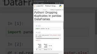 Python! Dropping duplicates in pandas DataFrames