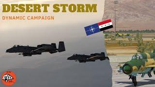 DCS | DESERT STORM 1991 Dynamic Campaign Launch