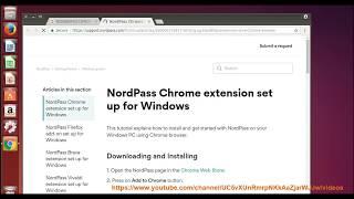 Set up NordPass extension on Chrome for Linux