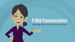 Jenzabar One Web Communications: Communication Contacts