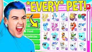 Buying *EVERY PET* In The ENTIRE Adopt Me Winter Update (INSANELY EXPENSIVE)!