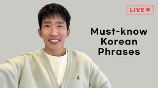 Learn essential Korean phrases for beginners (and expand on them to learn more advanced ones!)