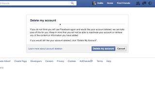 How To Delete Your FaceBook Account Permanently