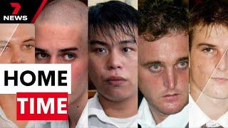 Four surviving Bali Nine members are back home | 7NEWS