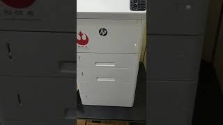 HP M605 Print Registration adjustment by tray.