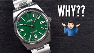 Warum wollen alle DIESE Uhr haben?! | Rolex Oyster Perpetual 41 Green Dial | thewristguy.