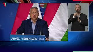 Orbán Viktor: Árvízinfó 2024.09.22.