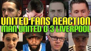 ANGRY  UNITED FANS REACTION TO MAN UNITED 0-3 LIVERPOOL | FANS CHANNEL