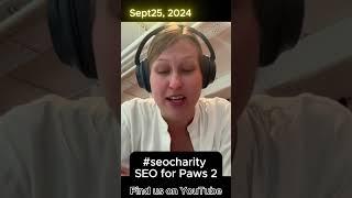 Join SEPT25 #seocharity live stream