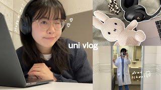 uni student life: dental school diaries, 6:30 am mornings, lots of studying, lunar new year !