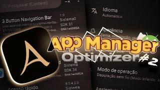 APP MANAGER #2: MODO GAMIMG E ACOMPANHAR MEMÓRIA RAM! 