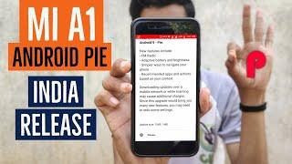 Mi A1 Official Android Pie Stable Update In India Released