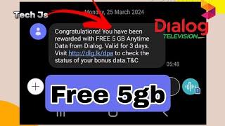 dialog free data sinhala 2024 march | how to get free data dialog sim | dialog new free data today