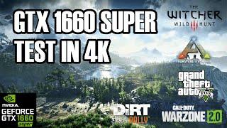 GTX 1660 Super 4K Gaming Test in 2023