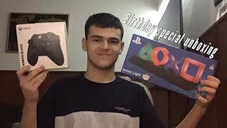 Double Unboxing: Birthday Special (New Xbox Controller & PlayStation Icons Light Unboxing)