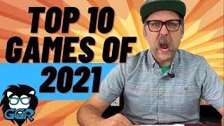 Top 10 Board Games of 2021 from Grant's Game Recs