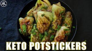 5 Ingredient Keto Potstickers (EASY KETO DUMPLINGS) - ONLY 1 NET CARB PER DUMPLING!!!