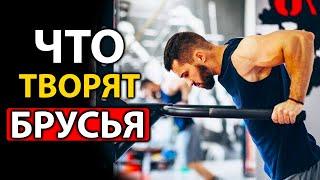 СМОТРИ что будет с ТВОИМ ТЕЛОМ, если отжиматься НА БРУСЬЯХ 30 дней подряд