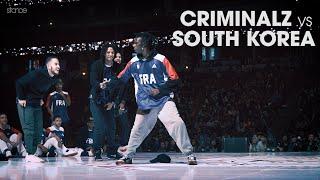 Criminalz (FRANCE) vs SOUTH KOREA (stance angle) // KOD 2016