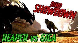 REAPER VS GIGA - DINO SHOWDOWN! | ARK: Survival Evolved