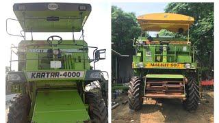 KARTAR 4000 / MALKIT 997 Very Low Price Combine Selling india urban farmer