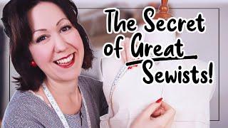 GREAT SEWISTS SEW, BECAUSE THEY LOVE THE PROCESS... Do you?