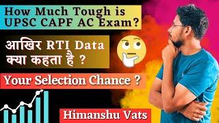 How Much Tough is UPSC CAPF AC Exam ? UPSC CAPF AC 2023 Preparation #capfac #capfac2023 #upsc #capf