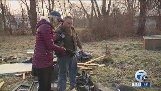 Taking on illegal dumping in Detroit