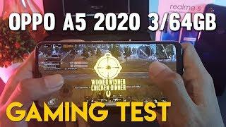 Gaming Test Oppo A5 2020 PUBG mobile Indonesia