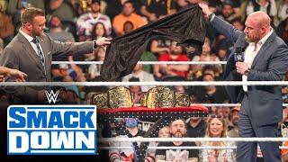 Triple H gifts new WWE Tag Team Titles to A-Town Down Under: SmackDown highlights, April 19, 2024