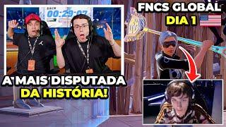 GOAT! Melhores Momentos da FNCS GLOBAL Dia 1! (WORLD CUP)