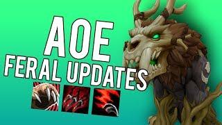 8.1 BFA FERAL DRUID AOE PTR 8.1 UPDATE - Battle For Azeroth