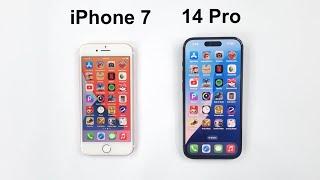 iPhone 7 vs iPhone 14 Pro - Speed Test!