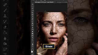 MOST REALISTIC Cracked Face Effect in #Photoshop? #shorts