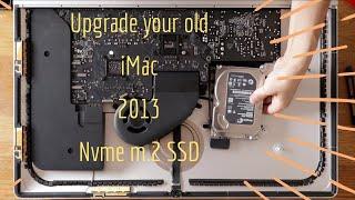 How to Speed up your iMac with a  NVMe 960EVO M.2 SSD
