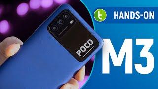 POCO M3: does the EXOTIC looks and STEREO SOUND makes it the KING of the CHEAP PHONES? | Hands-on